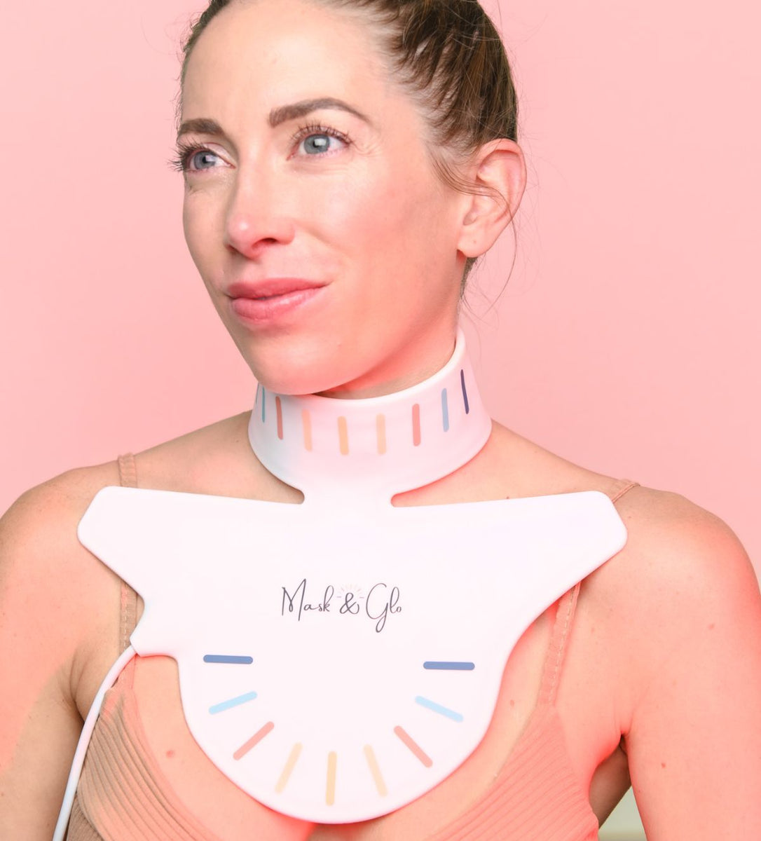 Mask And Glo® Pro Neck Chest Led Esthetics 