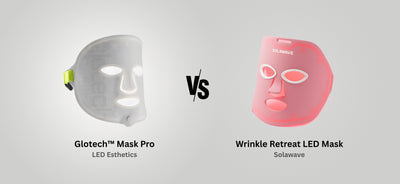 Glotech™ Mask Pro vs. Solawave Wrinkle Retreat LED Face Mask
