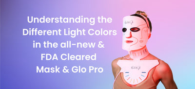 Understanding the Different Light Colors in the all-new & FDA cleared Mask & Glo Pro