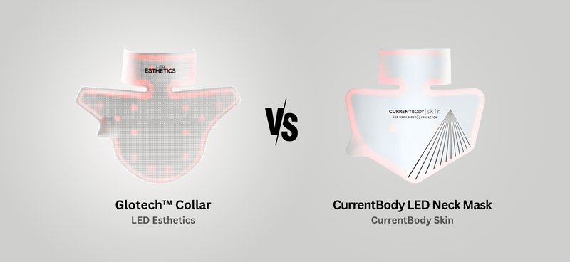 Glotech™ Collar vs. CurrentBody Skin LED Neck Mask