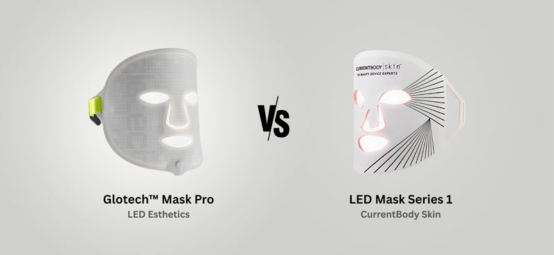 Glotech™ Mask Pro vs. CurrentBody Skin LED Face Mask