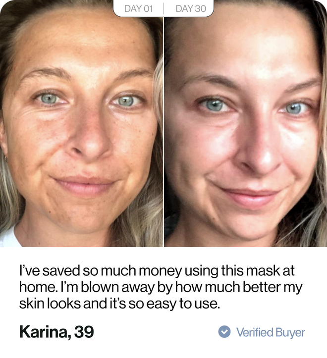 Customer before and after results