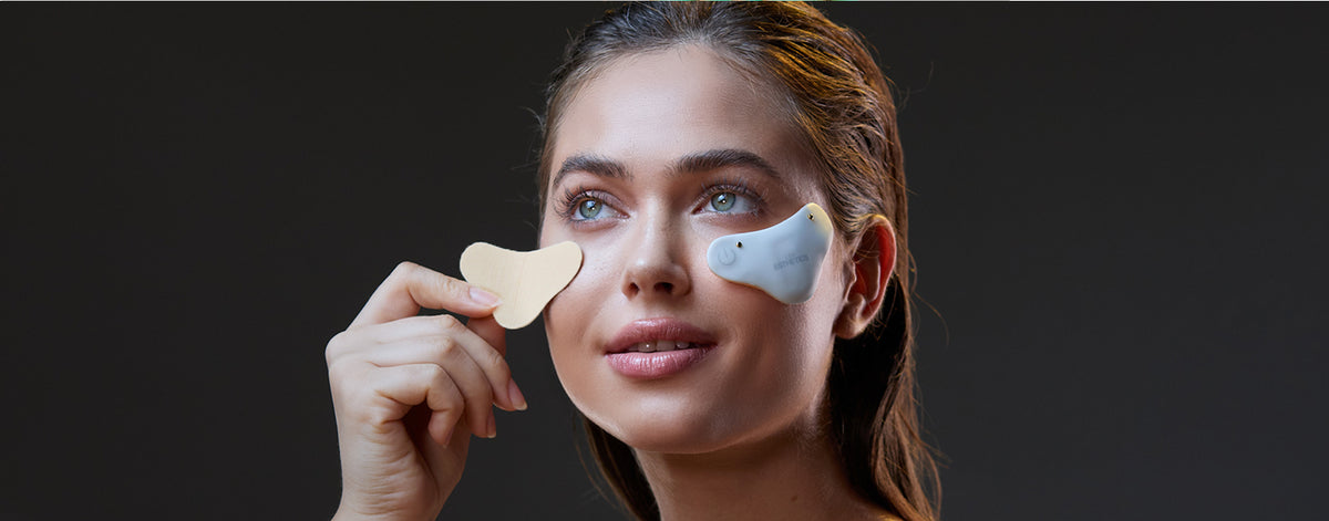 Cleanse skin and apply <br>
Stickies to target areas