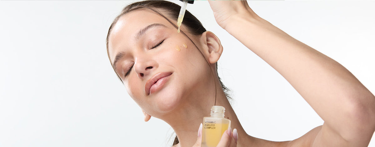Remove devices and <br> apply serum to finish
