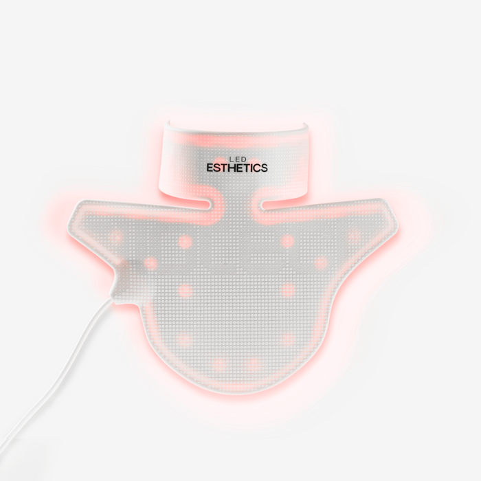 Infared Light Bundle Glotech™ Neck + Chest Bundle – Red & Infrared Light Therapy – LED Esthetics