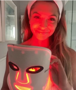 Customer using a Glotech™ LED device