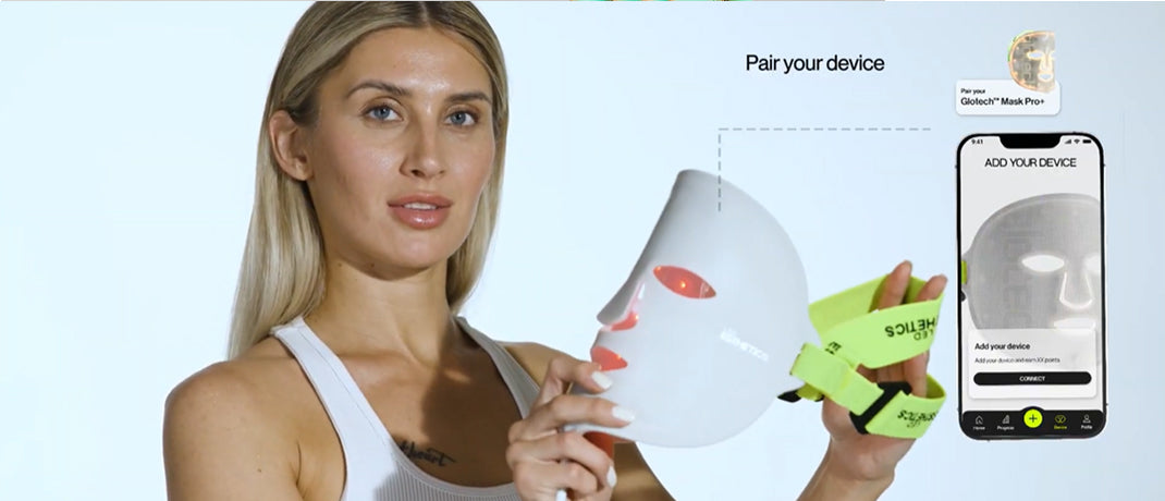 Turn on and start <br>
your LED treatment