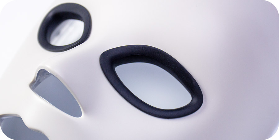 Install eye cover<br>for added comfort