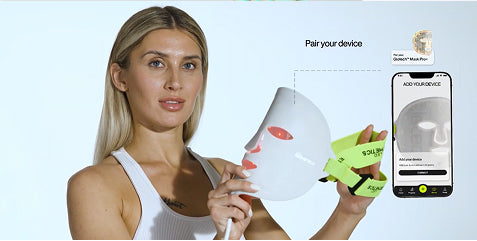 Turn on and start <br>
your LED treatment