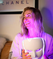 LED Esthetics Mask & Glo LED Light Therapy Mask for Skin Care, Anti-Aging
